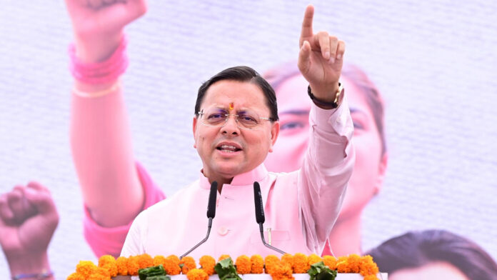 राहुल गांधी को दुर्योधन व अखिलेश यादव दुशासन : सीएम धामी