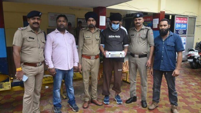 करोड़ों की हेरोइन सहित पंजाब का नशा तस्कर गिरफ्तार