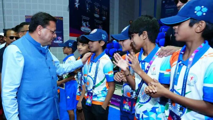 भारतीय खिलाड़ी अंतरराष्ट्रीय प्रतियोगिताओं में शानदार प्रदर्शन कर देश का गौरव बढ़ा रहे : मुख्यमंत्री धामी